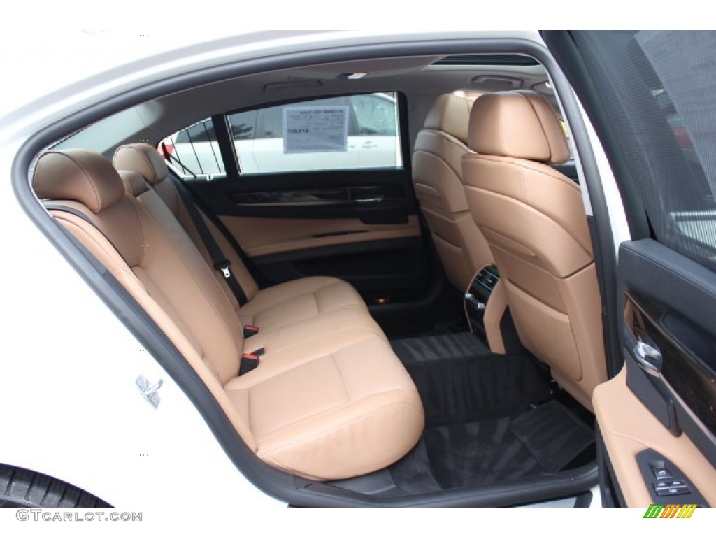 2012 BMW 7 Series 750Li Sedan Rear Seat Photo #73641651