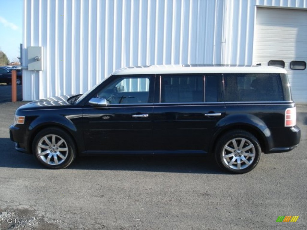 2009 Flex Limited AWD - Dark Ink Blue Metallic / Charcoal Black photo #1