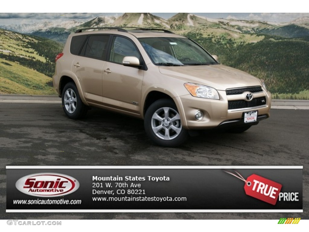 Sandy Beach Metallic Toyota RAV4