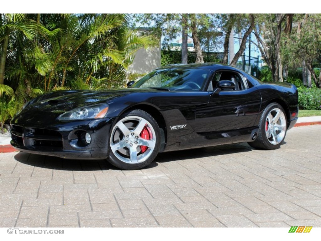 Viper Black 2006 Dodge Viper SRT-10 Coupe Exterior Photo #73643946
