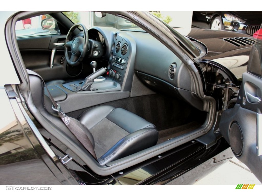 Black/Black Interior 2006 Dodge Viper SRT-10 Coupe Photo #73644240