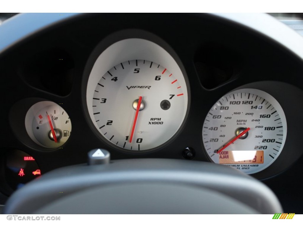 2006 Dodge Viper SRT-10 Coupe Gauges Photo #73644370
