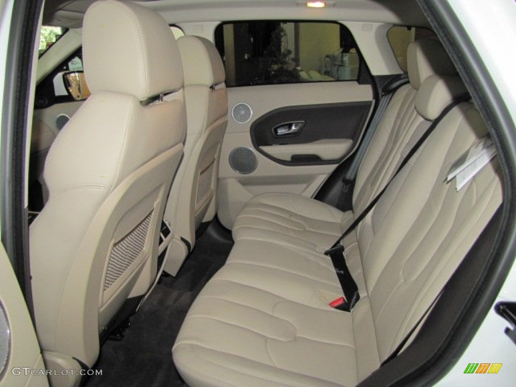 Almond/Espresso Interior 2013 Land Rover Range Rover Evoque Pure Photo #73644879