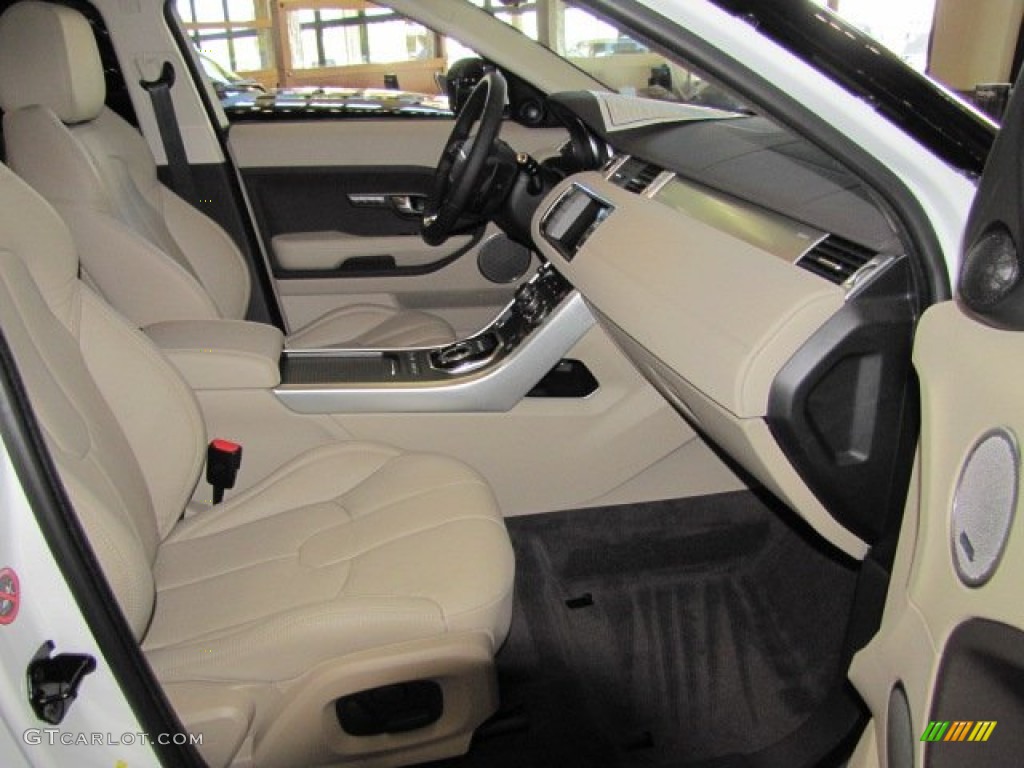 Almond/Espresso Interior 2013 Land Rover Range Rover Evoque Pure Photo #73645017