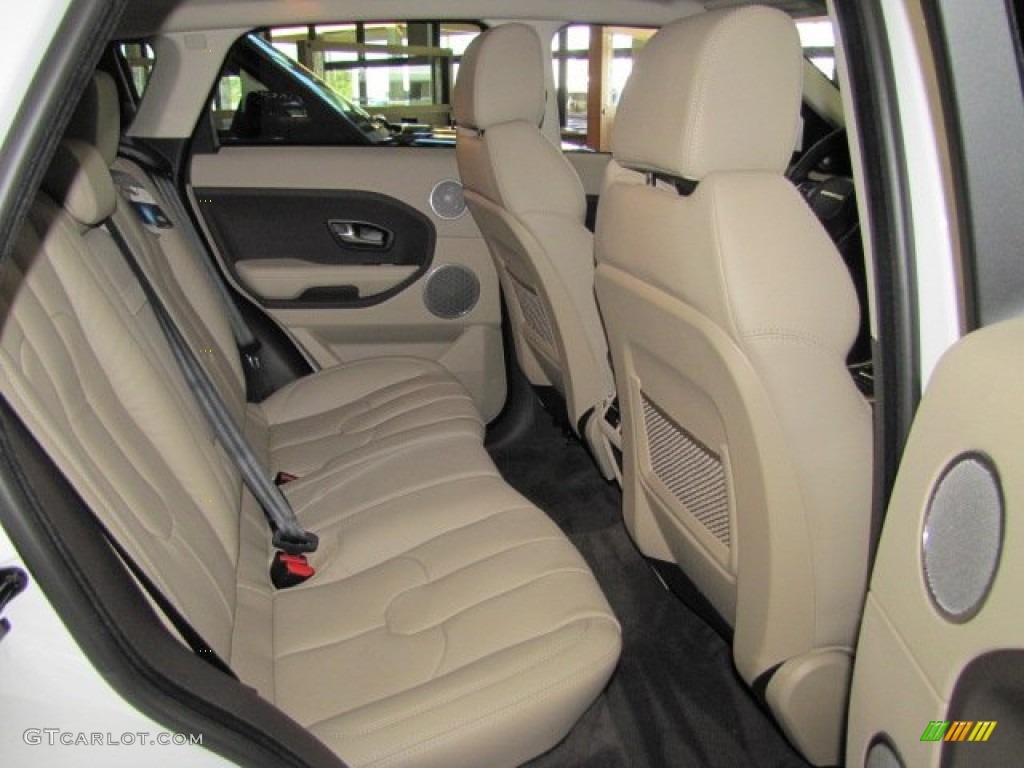 2013 Land Rover Range Rover Evoque Pure Rear Seat Photo #73645032