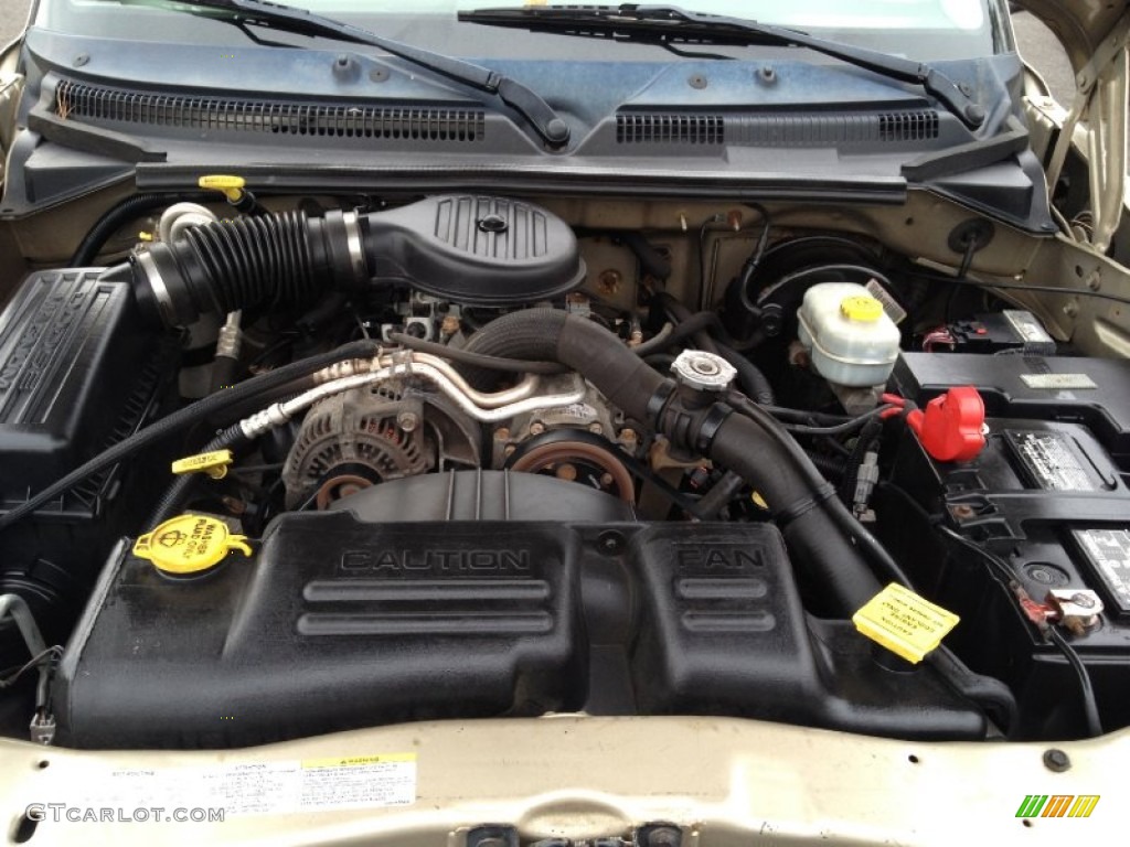 2003 Dodge Dakota SLT Quad Cab 4x4 3.9 Liter OHV 12-Valve V6 Engine Photo #73645260