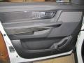 Limited Edition Ebony/Cirrus 2013 Land Rover Range Rover Sport Supercharged Limited Edition Door Panel
