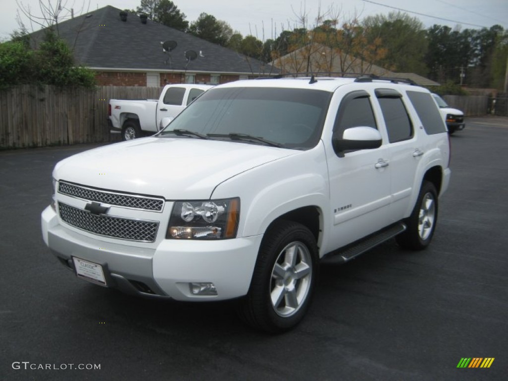 2007 Tahoe Z71 4x4 - Summit White / Light Titanium/Ebony photo #1