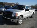 Ingot Silver Metallic - F150 XL SuperCab 4x4 Photo No. 4