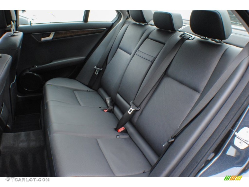 2012 Mercedes-Benz C 300 Luxury 4Matic Rear Seat Photo #73648431