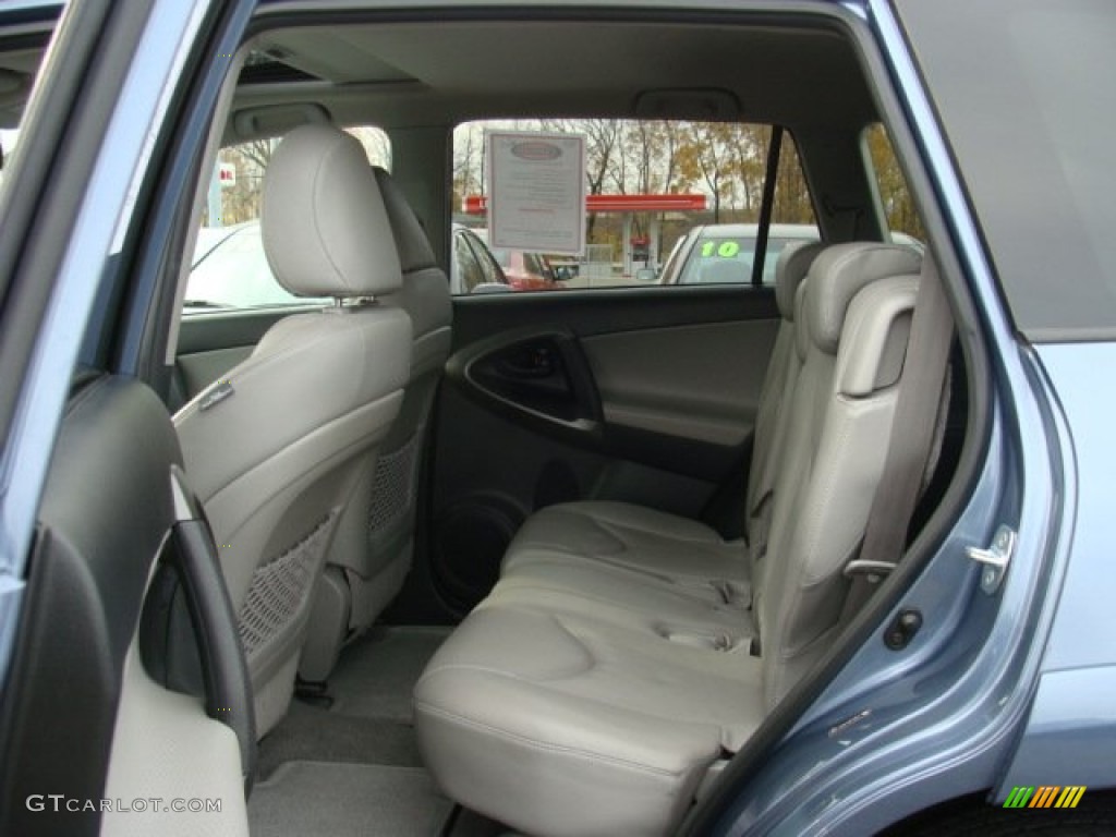 2010 RAV4 Limited V6 4WD - Pacific Blue Metallic / Ash Gray photo #13