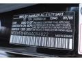 040: Black 2010 Mercedes-Benz E 350 4Matic Sedan Color Code