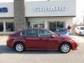 2010 Ruby Red Pearl Subaru Legacy 2.5i Premium Sedan  photo #11