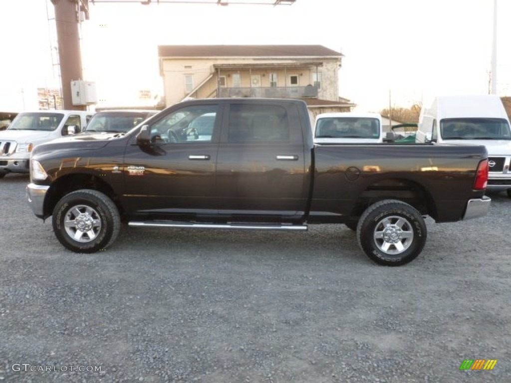 2010 Ram 2500 Big Horn Edition Crew Cab 4x4 - Rugged Brown Pearl / Light Pebble Beige/Bark Brown photo #8