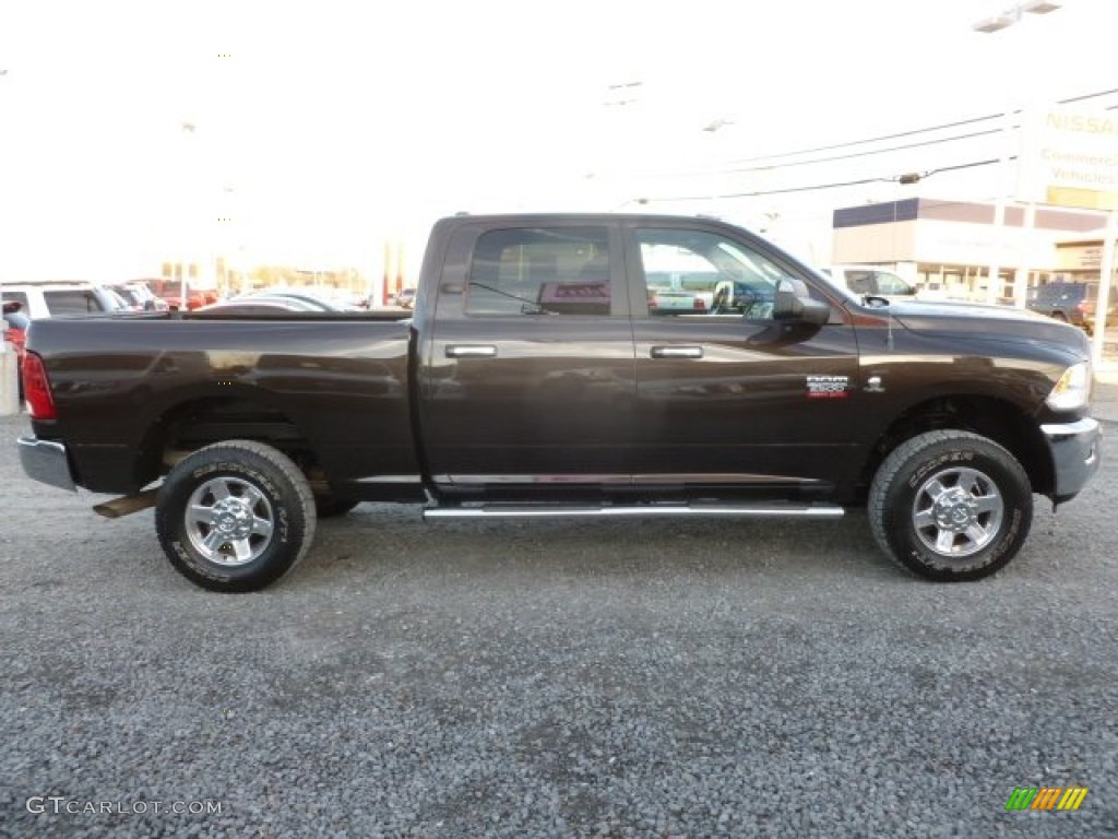 2010 Ram 2500 Big Horn Edition Crew Cab 4x4 - Rugged Brown Pearl / Light Pebble Beige/Bark Brown photo #12