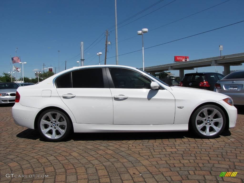 2006 3 Series 330i Sedan - Alpine White / Beige photo #6