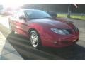 2005 Victory Red Pontiac Sunfire Coupe  photo #2