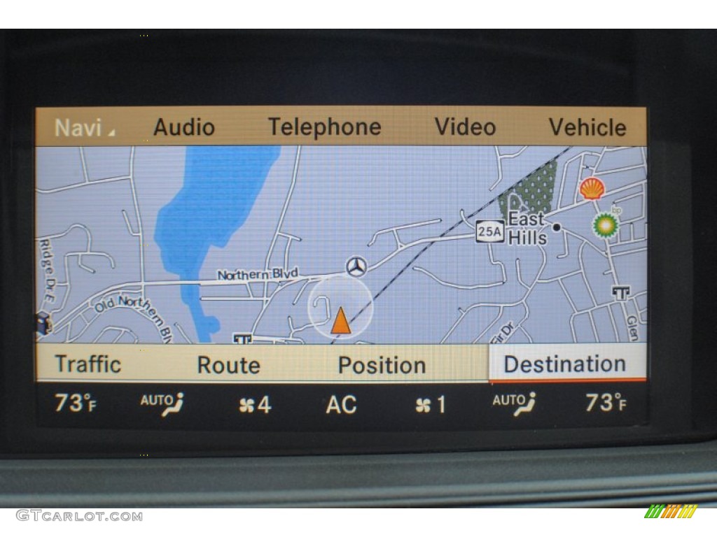 2011 Mercedes-Benz S 550 4Matic Sedan Navigation Photo #73650498