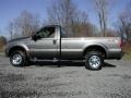 2005 Dark Shadow Grey Metallic Ford F250 Super Duty XLT Regular Cab 4x4  photo #5