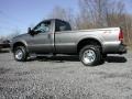 2005 Dark Shadow Grey Metallic Ford F250 Super Duty XLT Regular Cab 4x4  photo #6