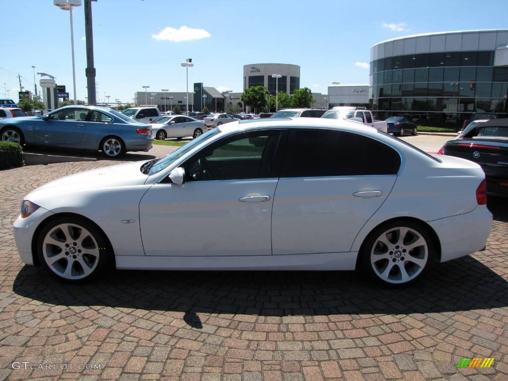 2006 3 Series 330i Sedan - Alpine White / Beige photo #10