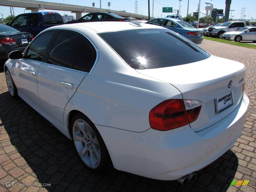 2006 3 Series 330i Sedan - Alpine White / Beige photo #11