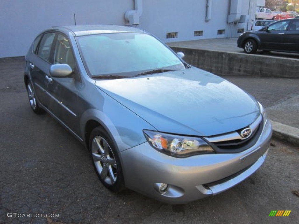 2010 Impreza Outback Sport Wagon - Sage Green Metallic / Ivory photo #1