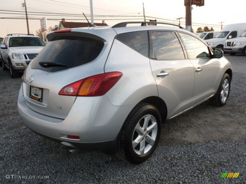 2009 Murano SL - Brilliant Silver Metallic / Beige photo #11