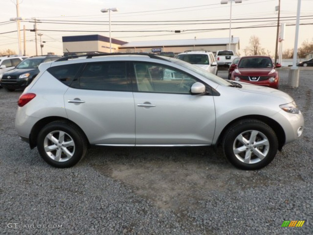 2009 Murano SL - Brilliant Silver Metallic / Beige photo #12