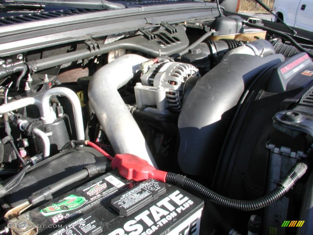 2005 Ford F250 Super Duty XLT Regular Cab 4x4 6.0 Liter OHV 32 Valve Power Stroke Turbo Diesel V8 Engine Photo #73651879