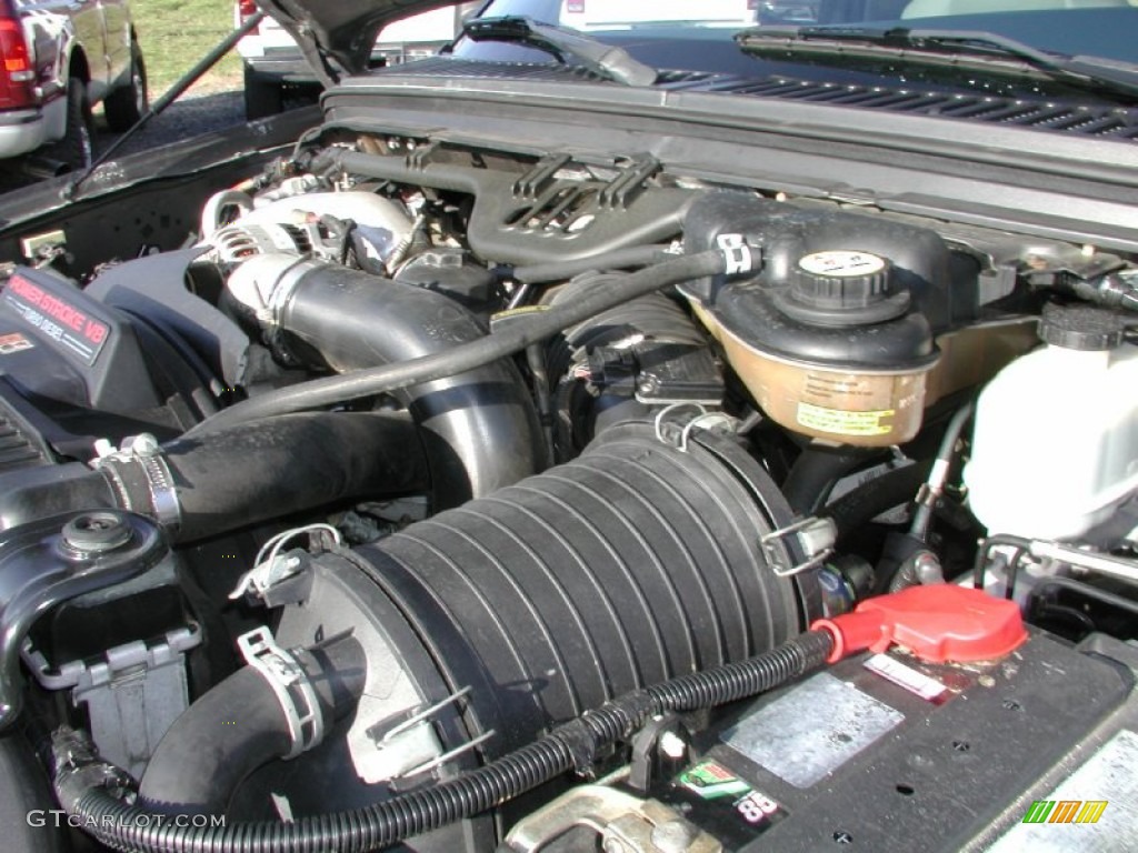 2005 Ford F250 Super Duty XLT Regular Cab 4x4 Engine Photos