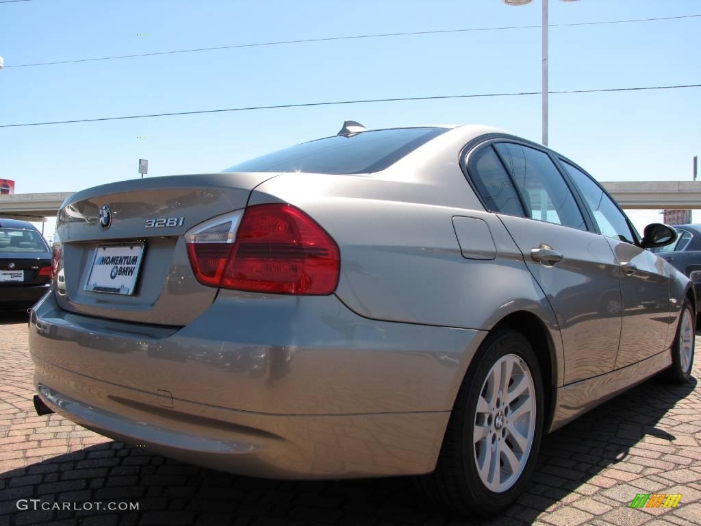 2007 3 Series 328i Sedan - Platinum Bronze Metallic / Beige photo #5