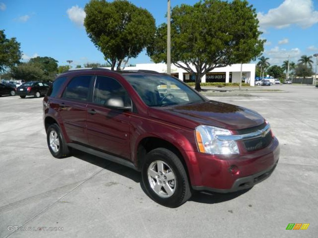 Deep Ruby Red Metallic 2008 Chevrolet Equinox LS Exterior Photo #73653432