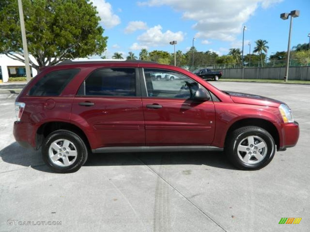 Deep Ruby Red Metallic 2008 Chevrolet Equinox LS Exterior Photo #73653450