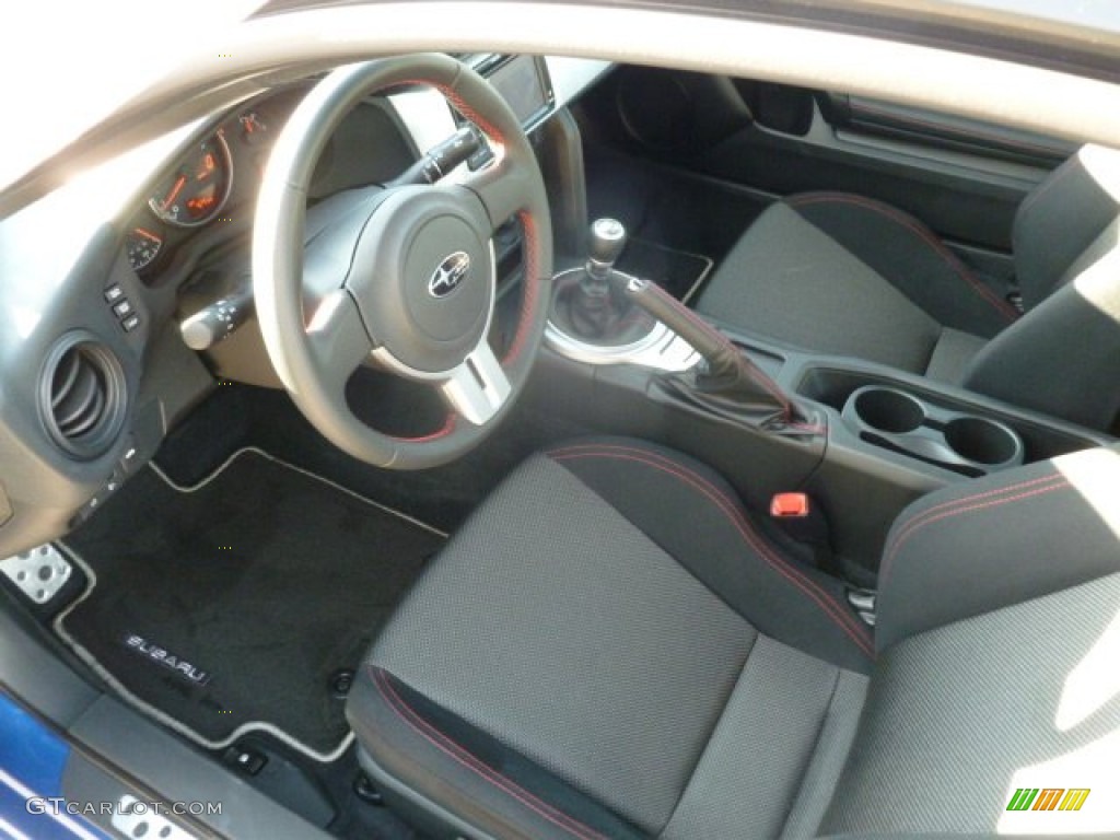 Black Cloth Interior 2013 Subaru BRZ Premium Photo #73653477
