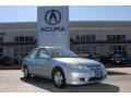 2005 Opal Silver Blue Metallic Honda Civic Hybrid Sedan  photo #1