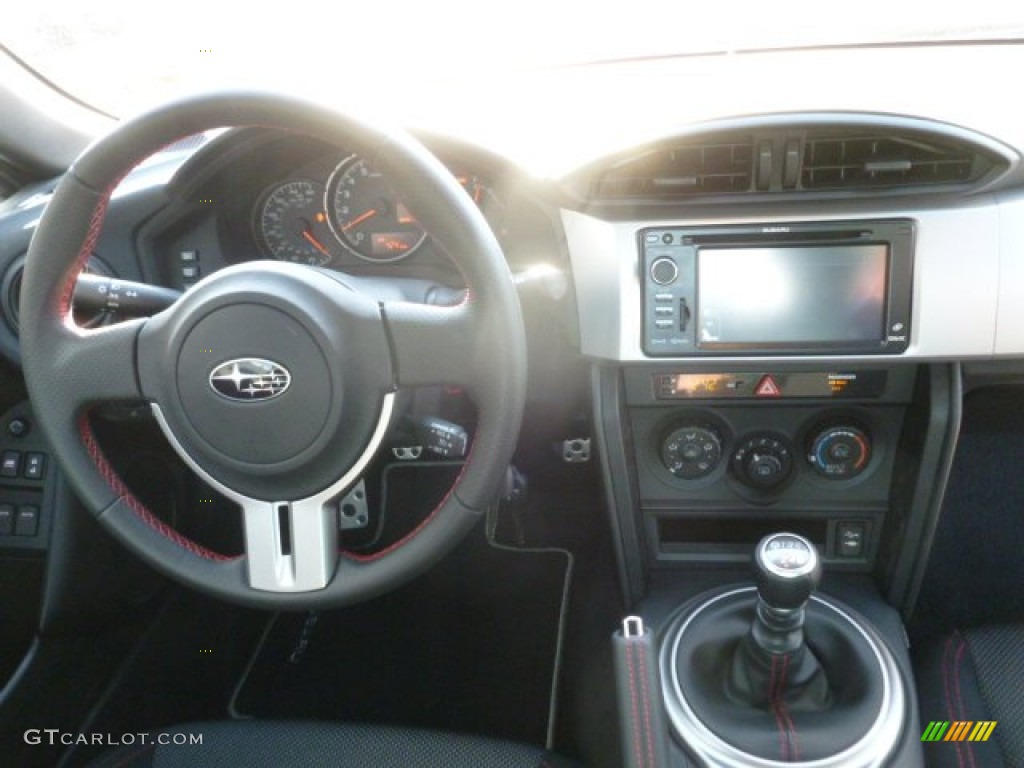 2013 Subaru BRZ Premium Black Cloth Dashboard Photo #73653630