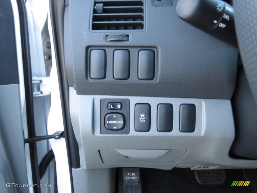 2013 Toyota Tacoma SR5 Prerunner Double Cab Controls Photo #73653972