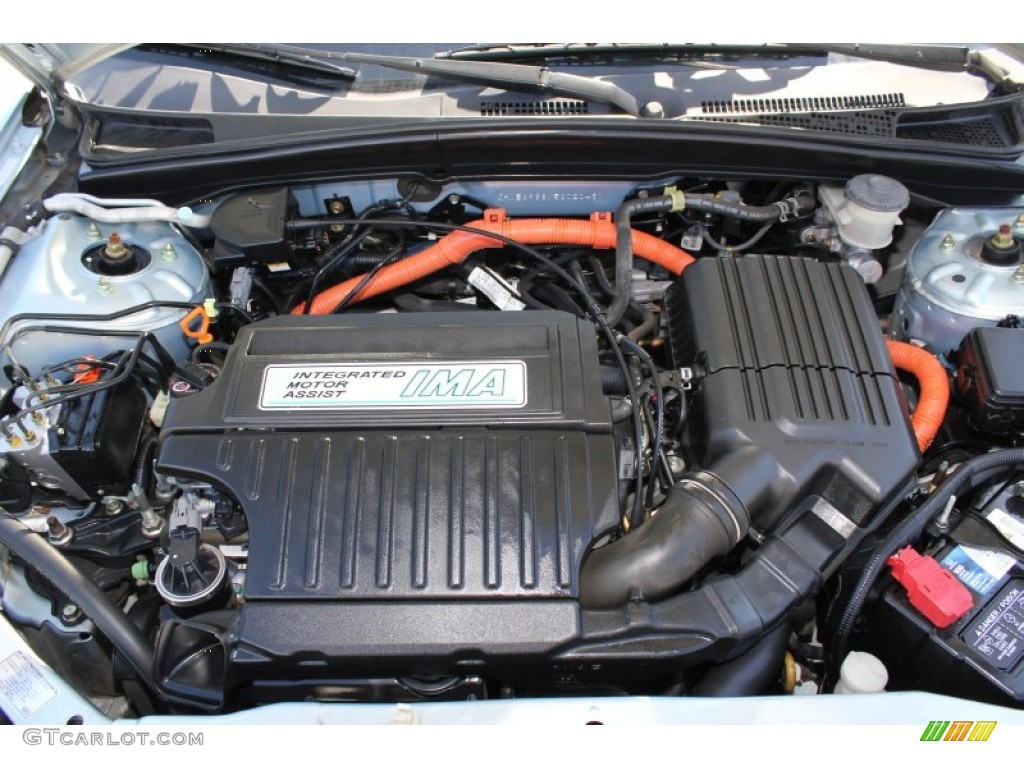 2005 Honda Civic Hybrid Sedan Engine Photos