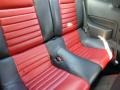 Dark Charcoal/Red Rear Seat Photo for 2009 Ford Mustang #73654197