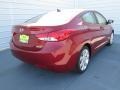 2013 Red Hyundai Elantra Limited  photo #3