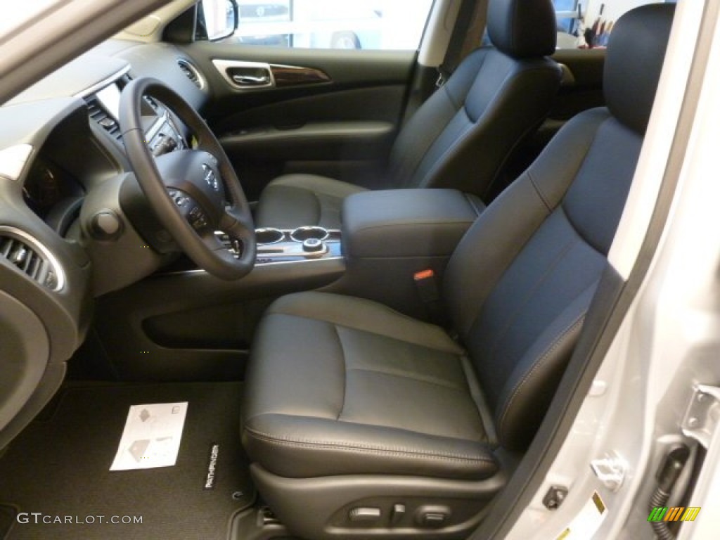 Charcoal Interior 2013 Nissan Pathfinder SL 4x4 Photo #73654803