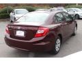 Crimson Pearl - Civic LX Sedan Photo No. 5