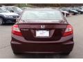 Crimson Pearl - Civic LX Sedan Photo No. 6