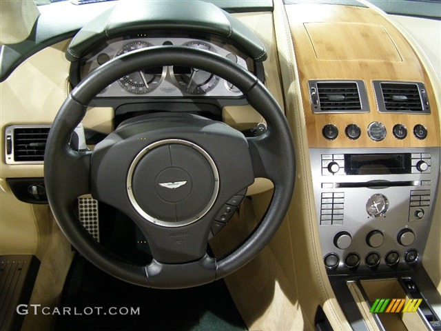 2005 DB9 Volante - Green / Sandstorm photo #7