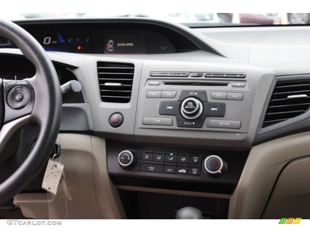 2012 Honda Civic LX Sedan Controls Photo #73655046