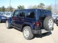 2013 True Blue Pearl Jeep Wrangler Unlimited Sahara 4x4  photo #8