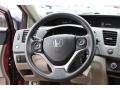 Beige Steering Wheel Photo for 2012 Honda Civic #73655082