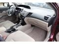 Crimson Pearl - Civic LX Sedan Photo No. 21