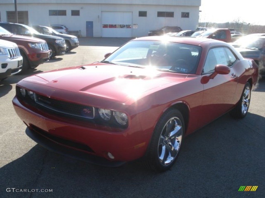 2013 Challenger R/T - Redline 3-Coat Pearl / Dark Slate Gray photo #2